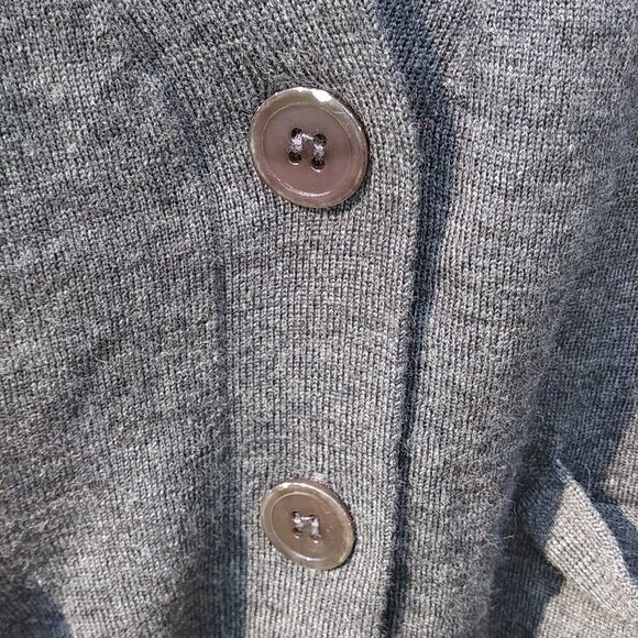 BCBG Maxazria Gray Cardigan - M - Picture 6 of 13